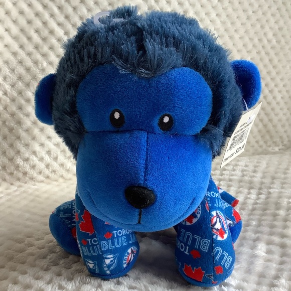 Toronto Blue Jays MLB Forever Collectible Plush Logo Print Monkey Stuffed Animal - Picture 4 of 12